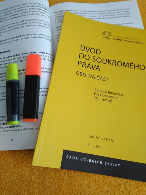 Úvod do soukromého práva - obecná část Úvod do soukromého práva - obecná část 1